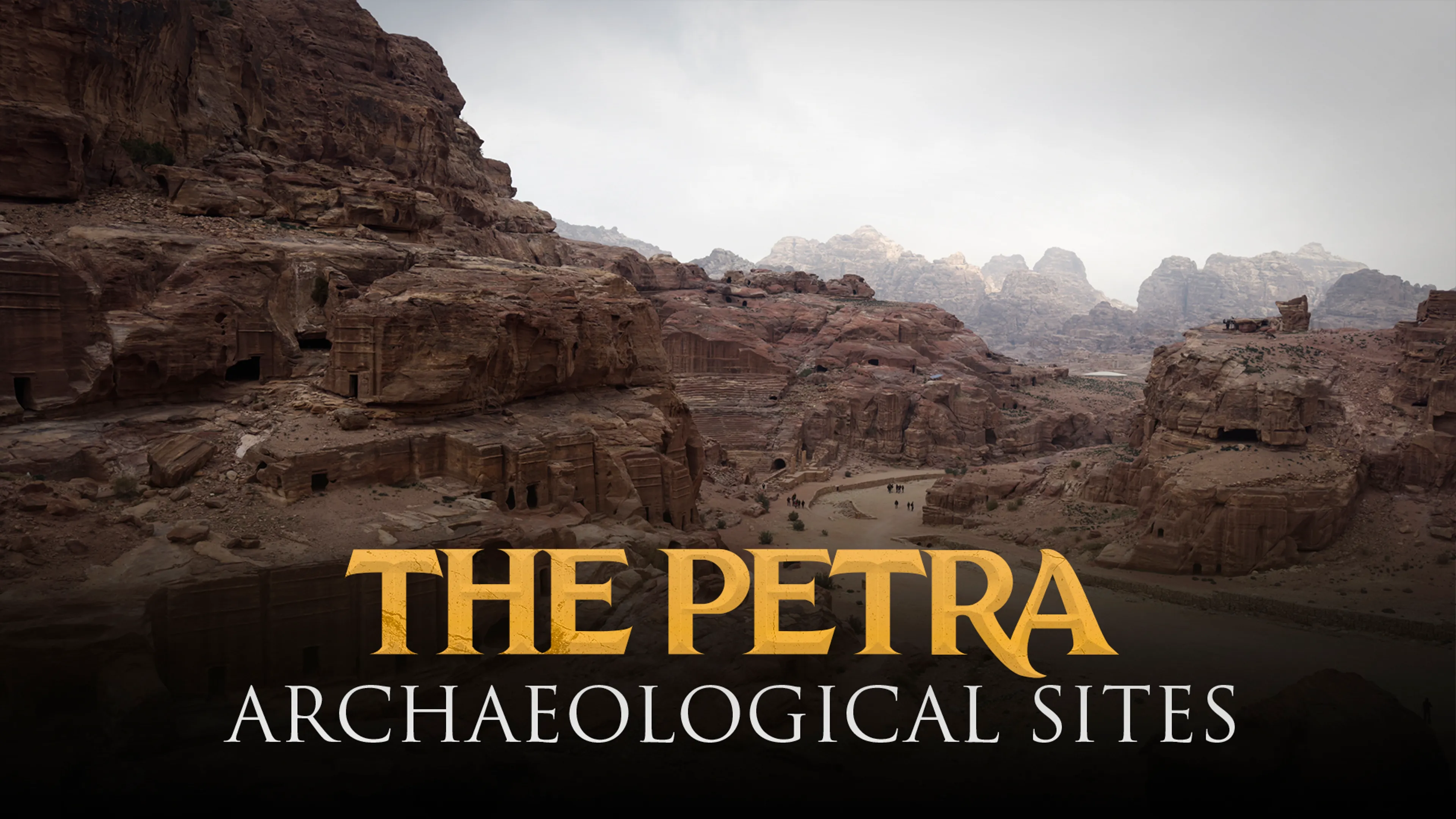 The Petra Archaeological Sites poster